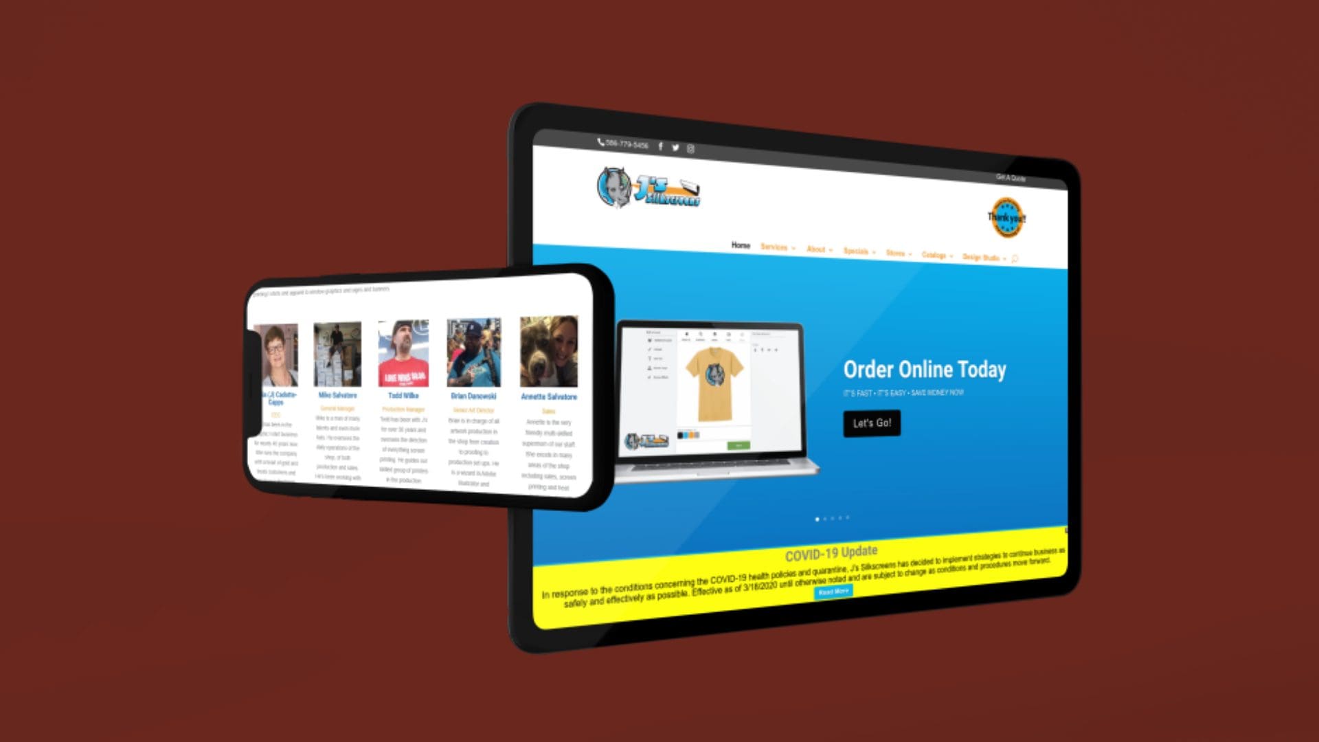 Js Silkscreens Eastpointe - Responsive Website Design (7)