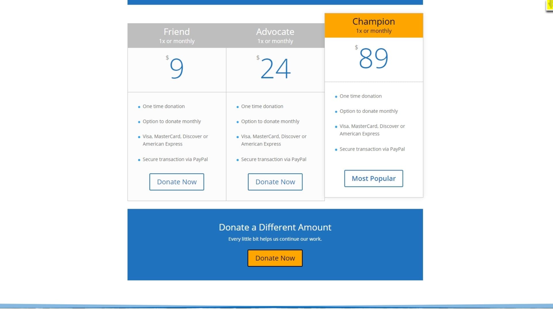 Thaar Care Foundation Inc. - Donations Page