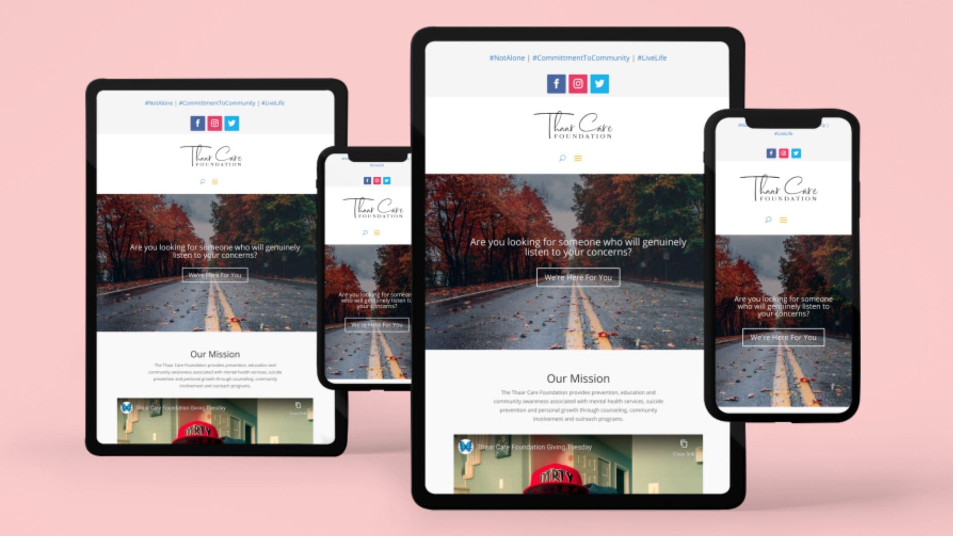 Thaar Care Foundation Inc. - Website Mockup (1)