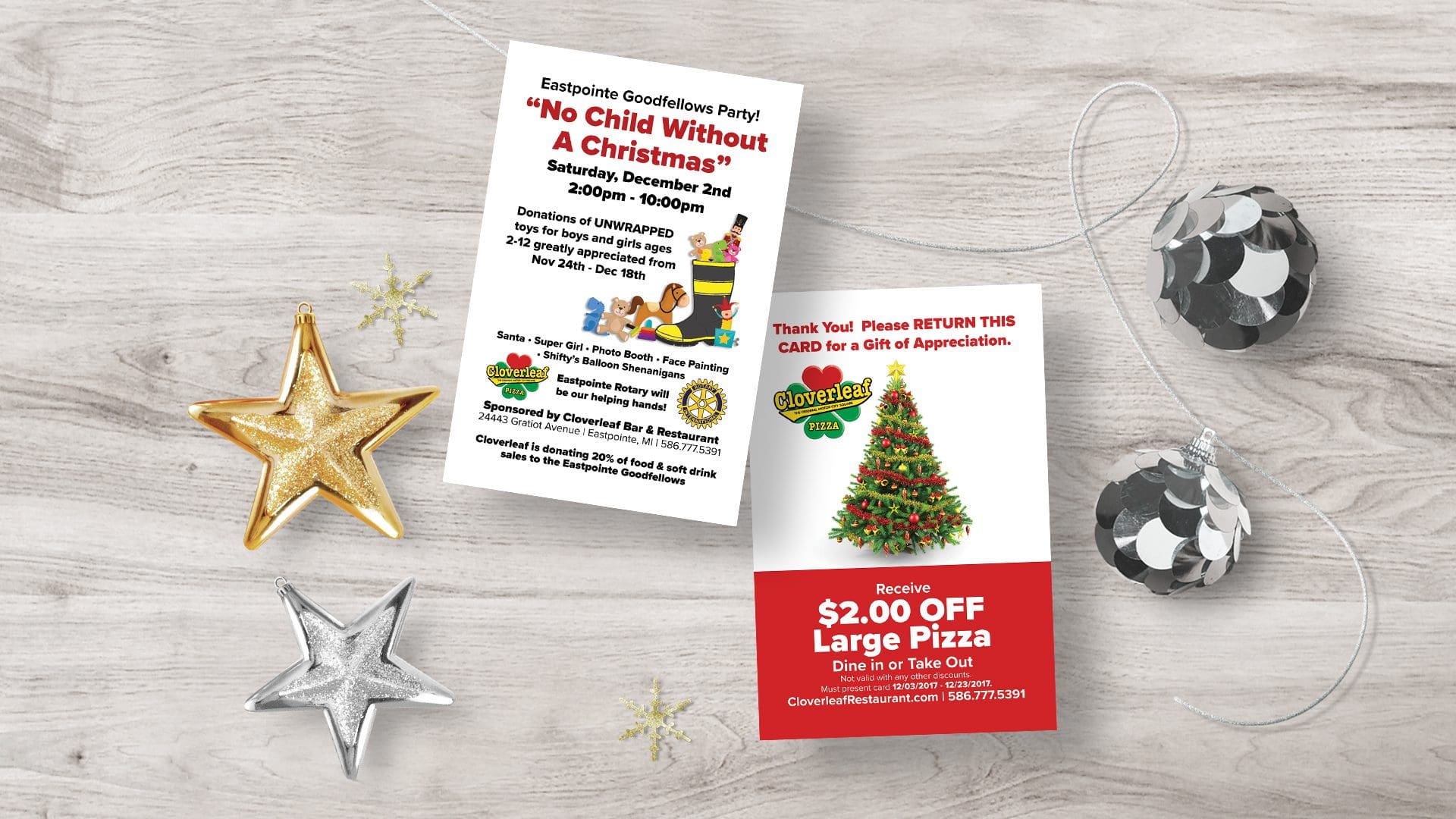 Promotional Flyer for Pizza Shop (1)