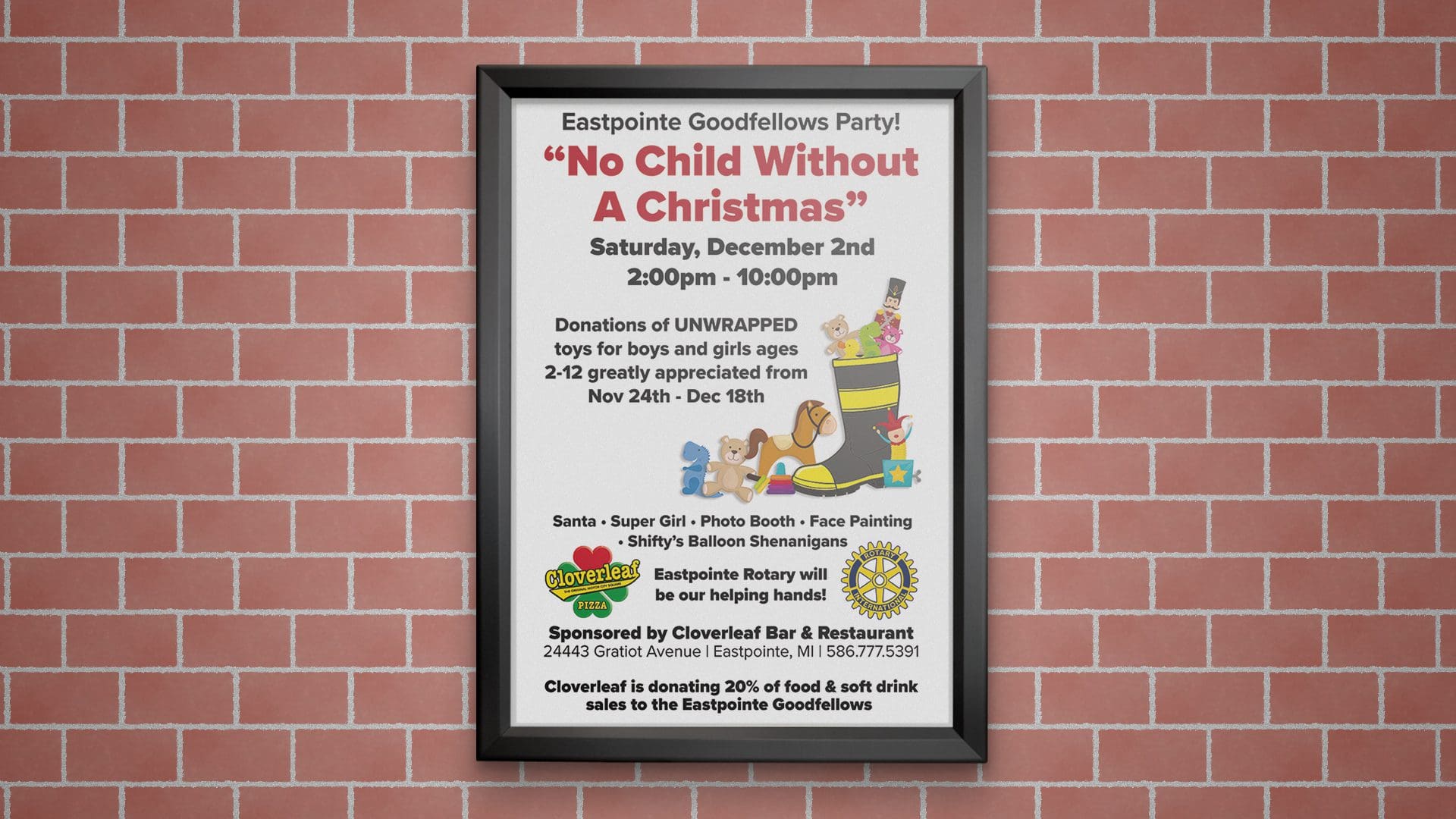 Promotional Flyer for Pizza Shop (3)