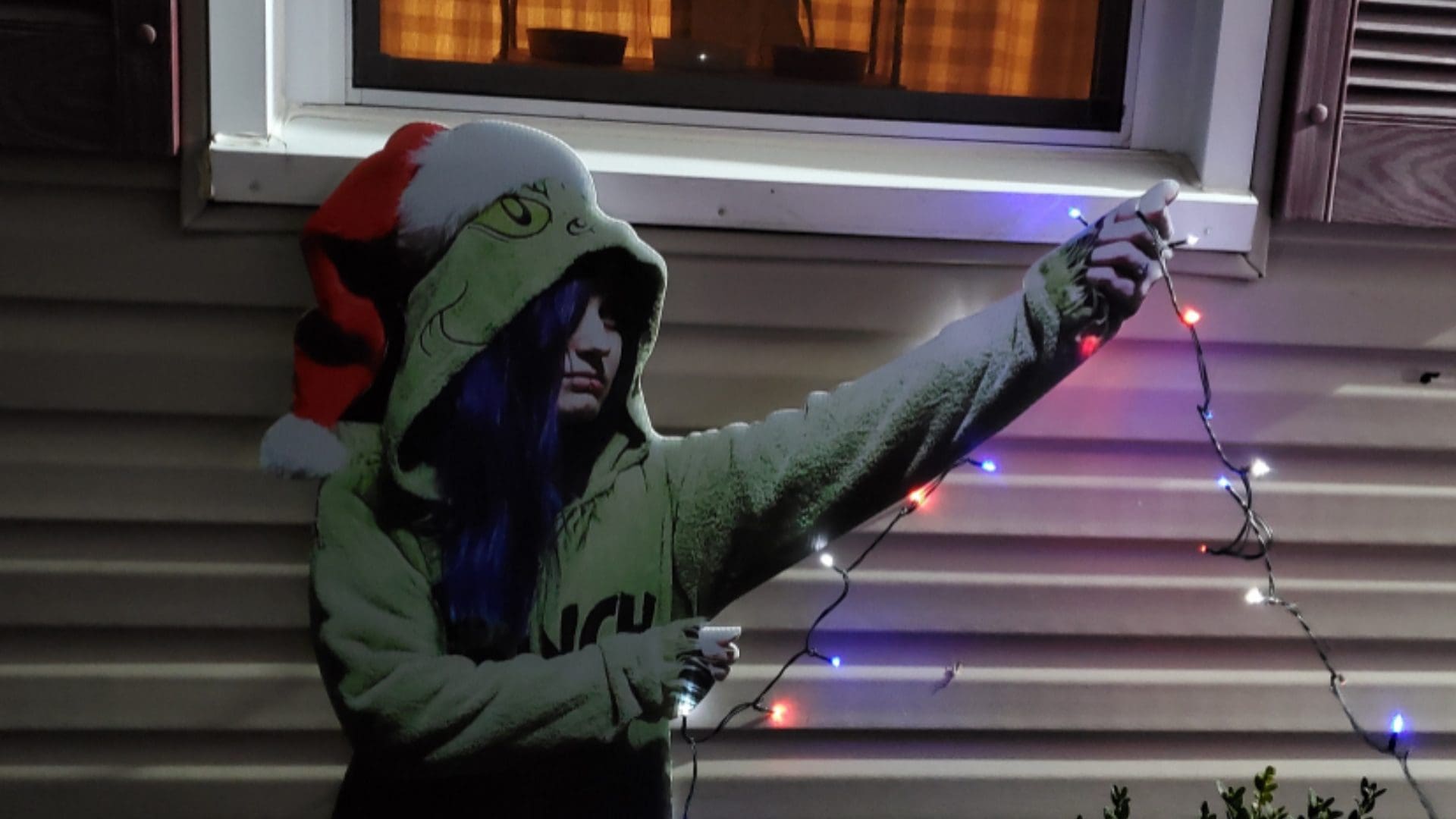 Christmas life size cut out photo (2)