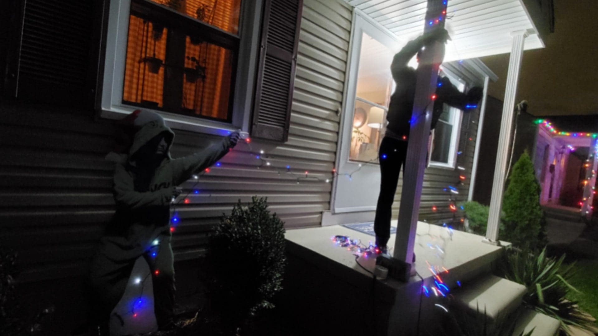 Christmas life size cut out photo (3)