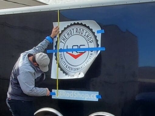 The Hot Rod Shop – Car Trailer Vinyl Graphics