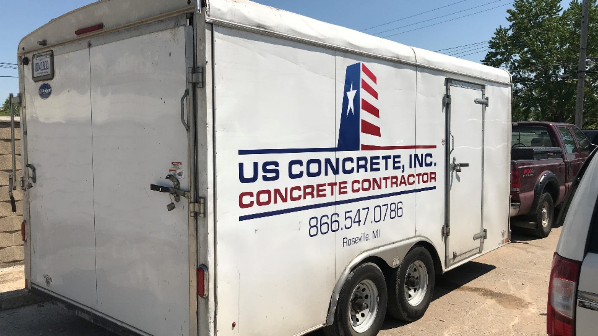 US Concrete - Trailer Vinyl Graphics (1)