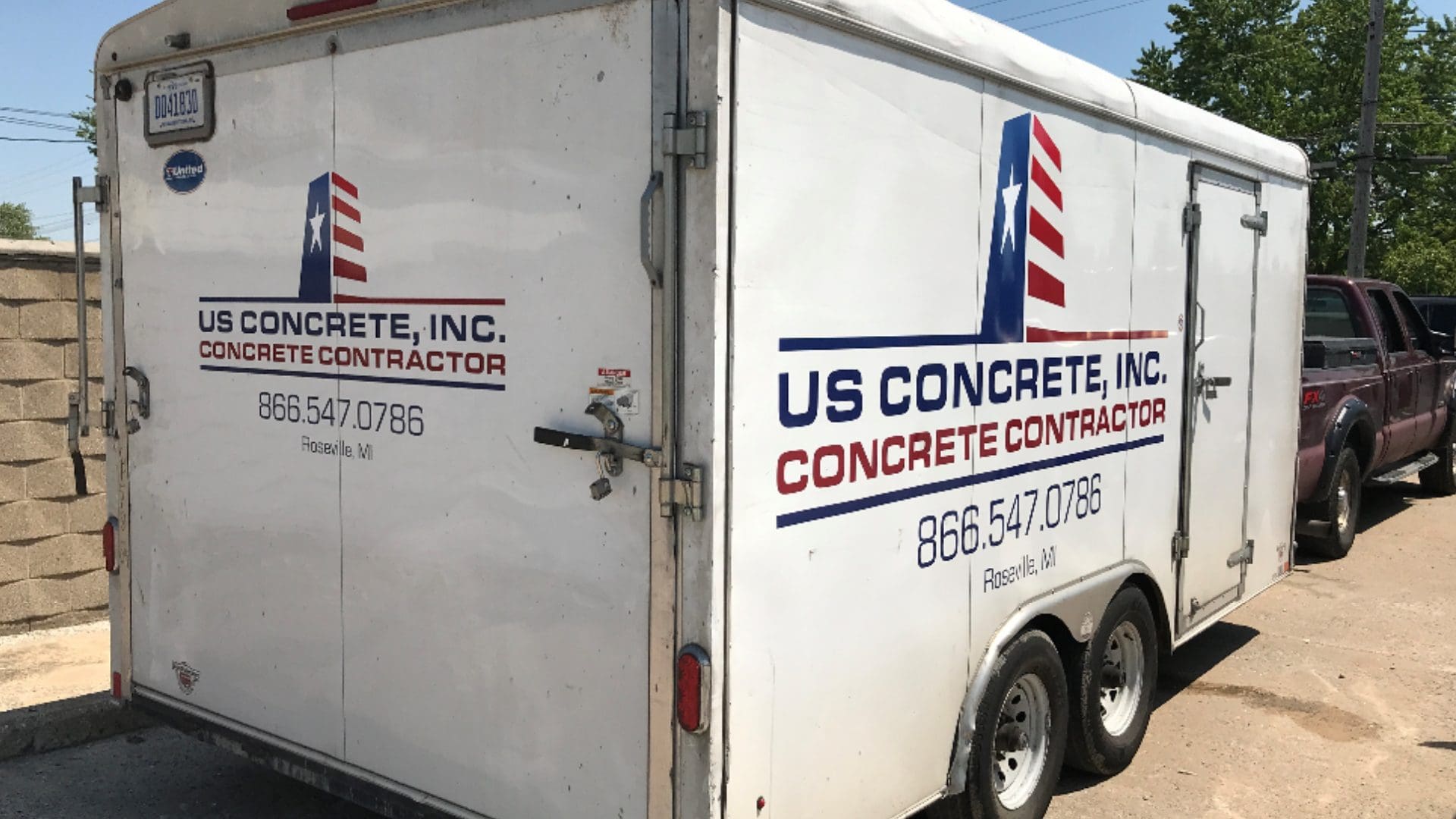 US Concrete - Trailer Vinyl Graphics (5)