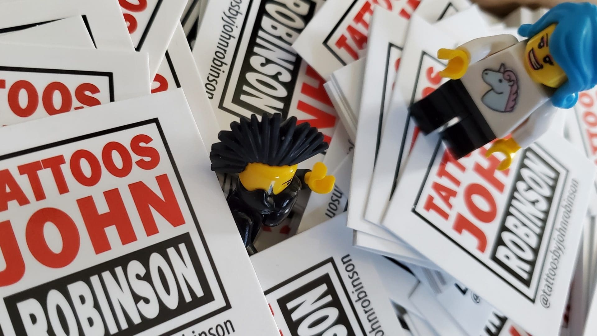 Square Business Cards for Tattoo Artist (2)