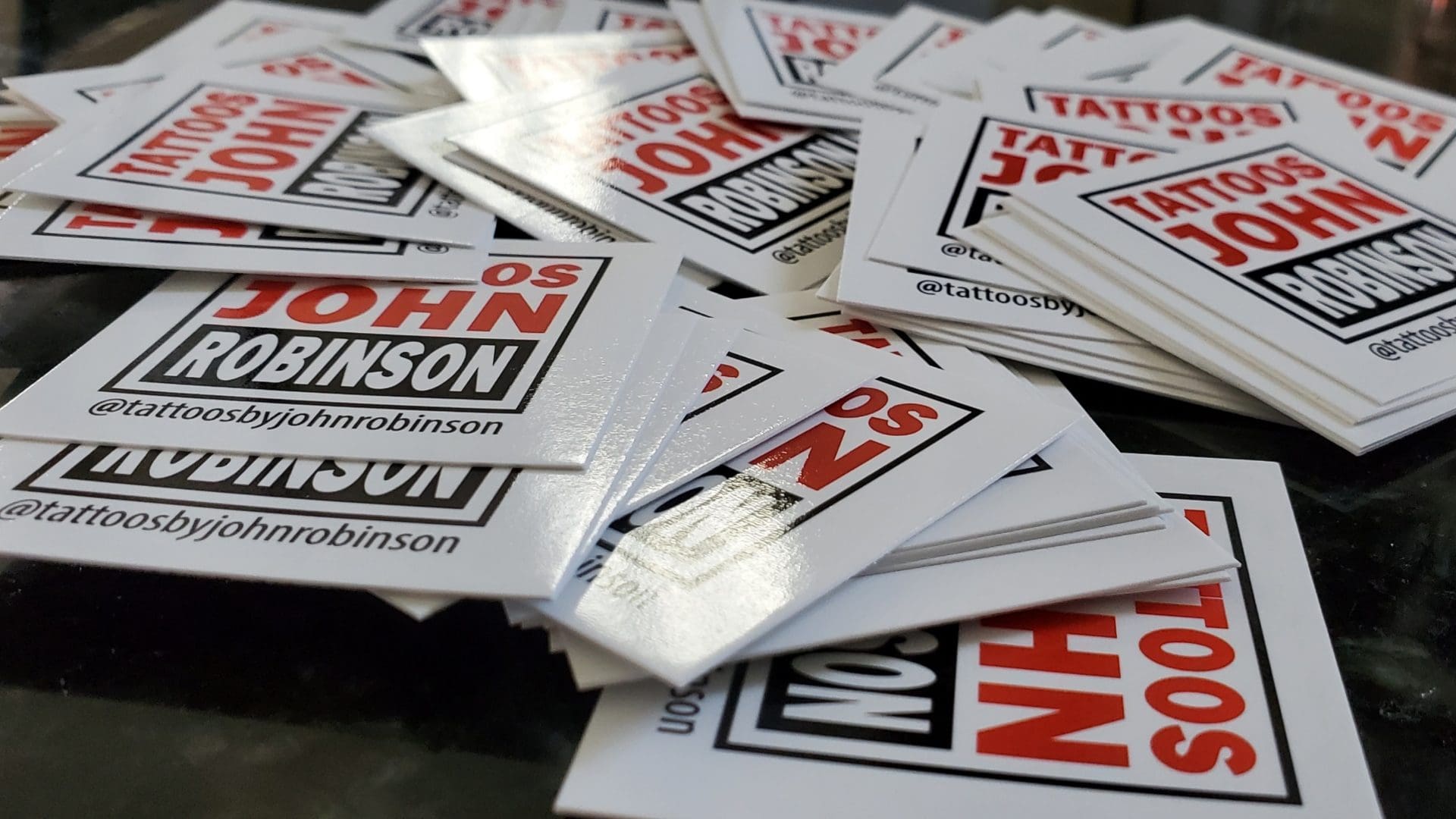 Square Business Cards for Tattoo Artist (3)