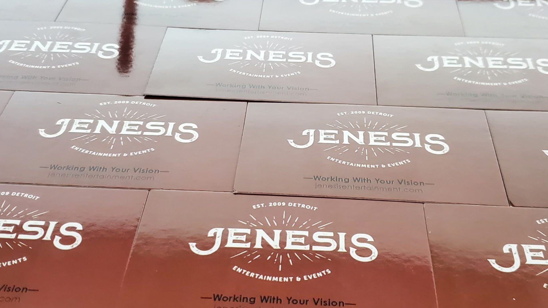 2 Sided Business Cards with Gloss Finish 2