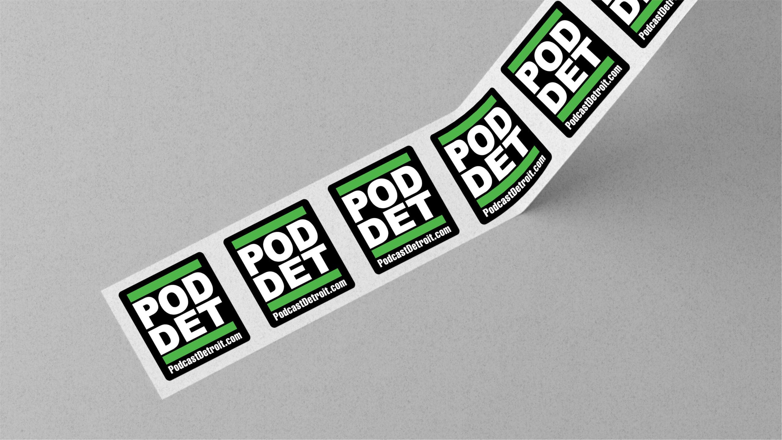 Small Full Color Logo Stickers 5