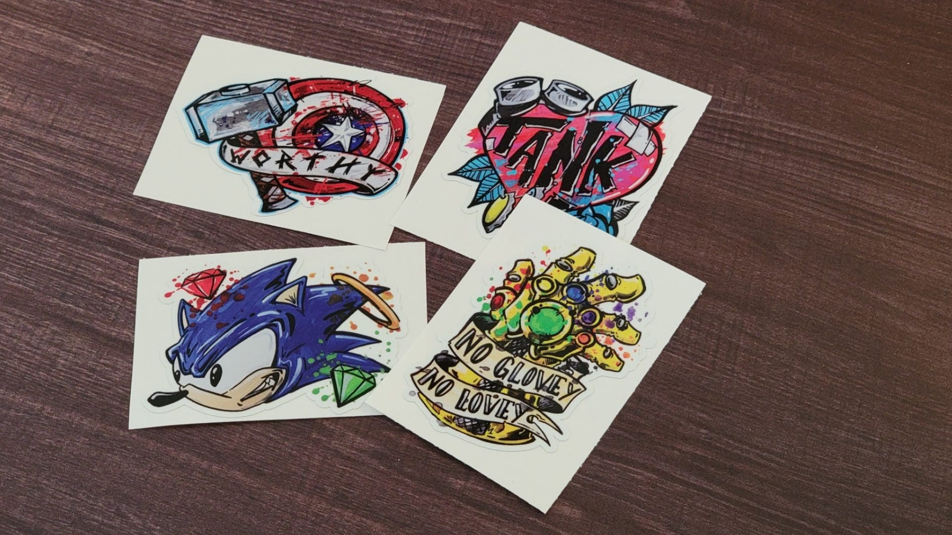 Comic Artist Slap Stickers 1