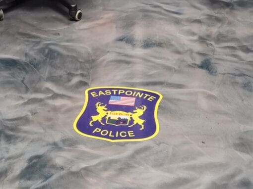 Eastpointe Police – Epoxy Floor Graphic
