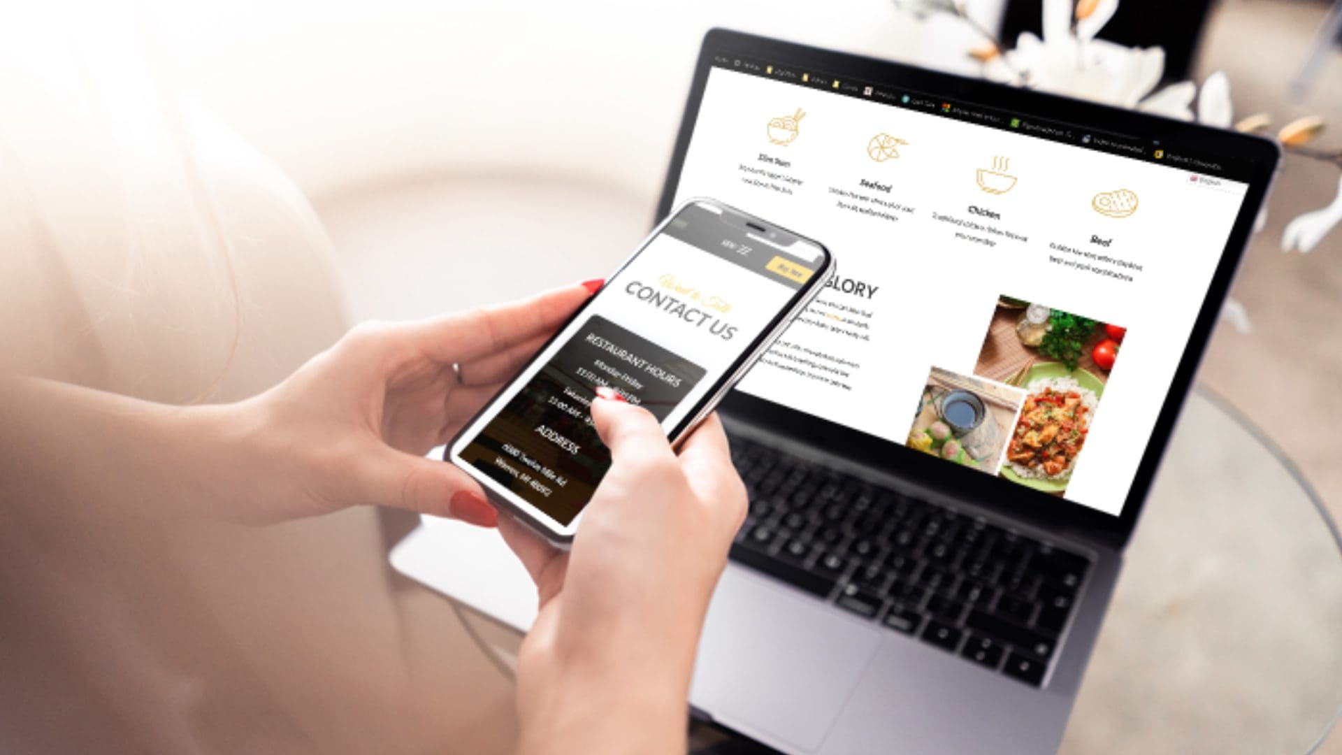 Responsize Food Website