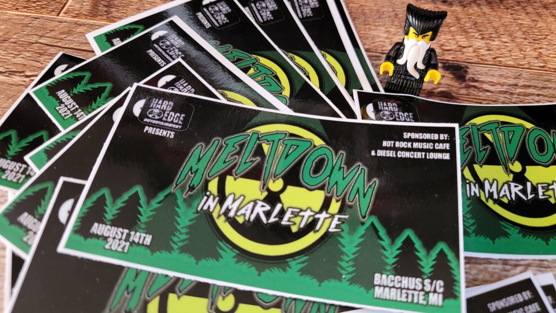 Meltdown in Marlette Stickers 4