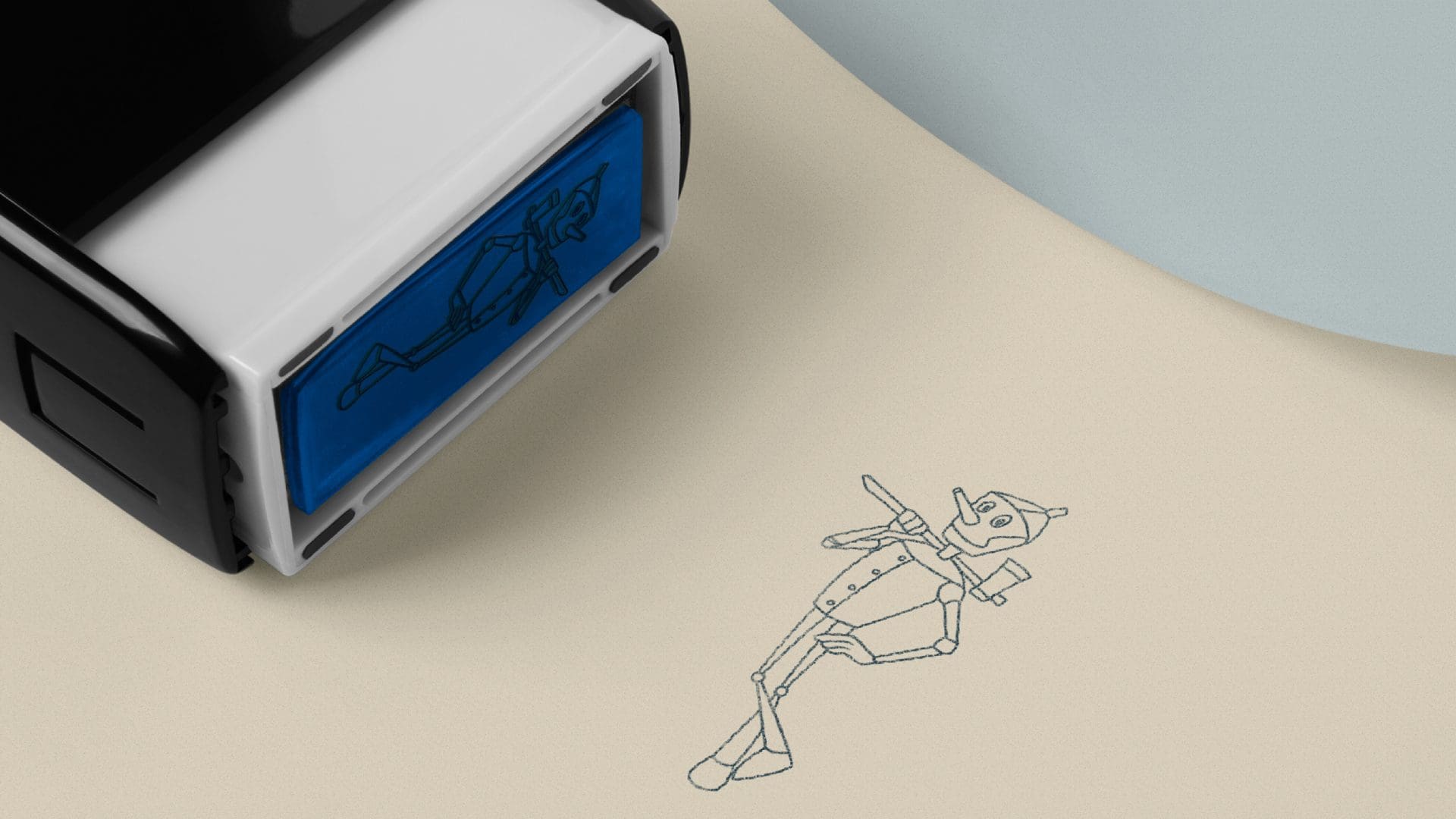 Tinman Mascot Logo Design 2