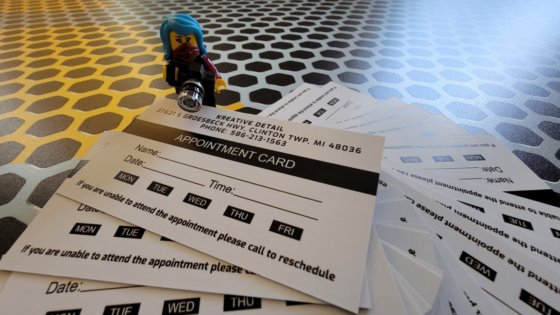 Auto Detailing Appointment Cards 7