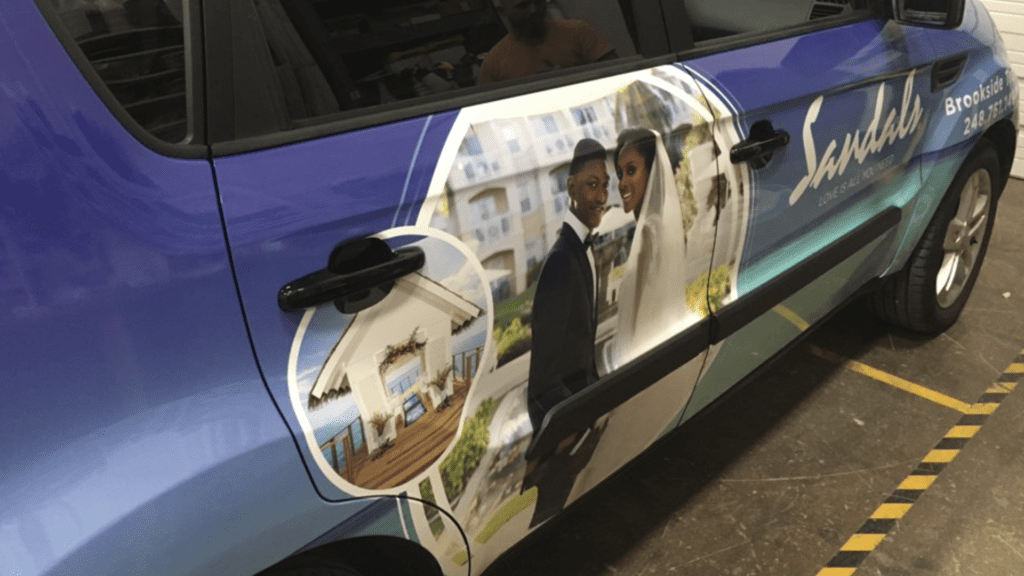 Kia Soul Full Color Vinyl Wrap 1