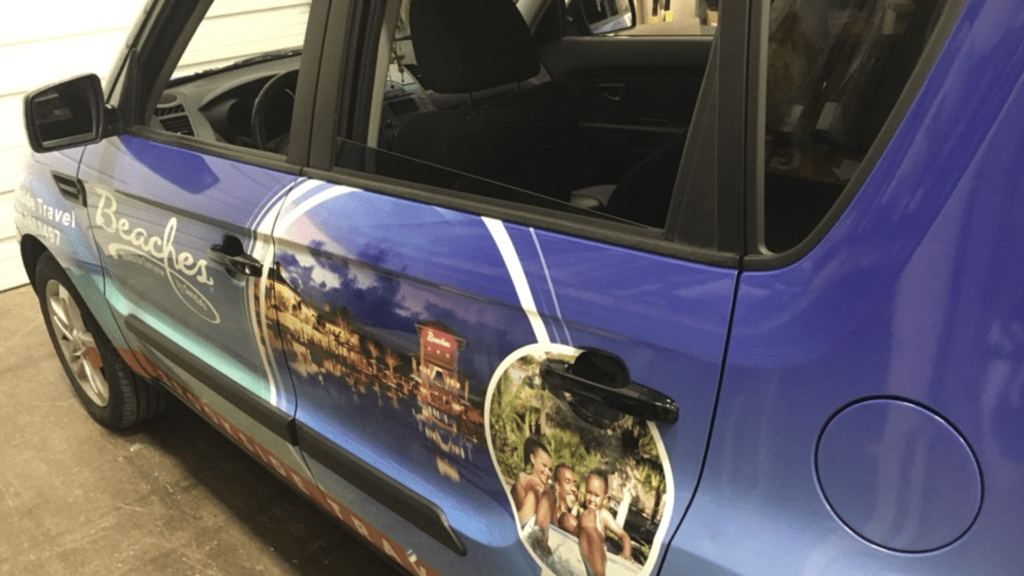 Kia Soul Full Color Vinyl Wrap 7