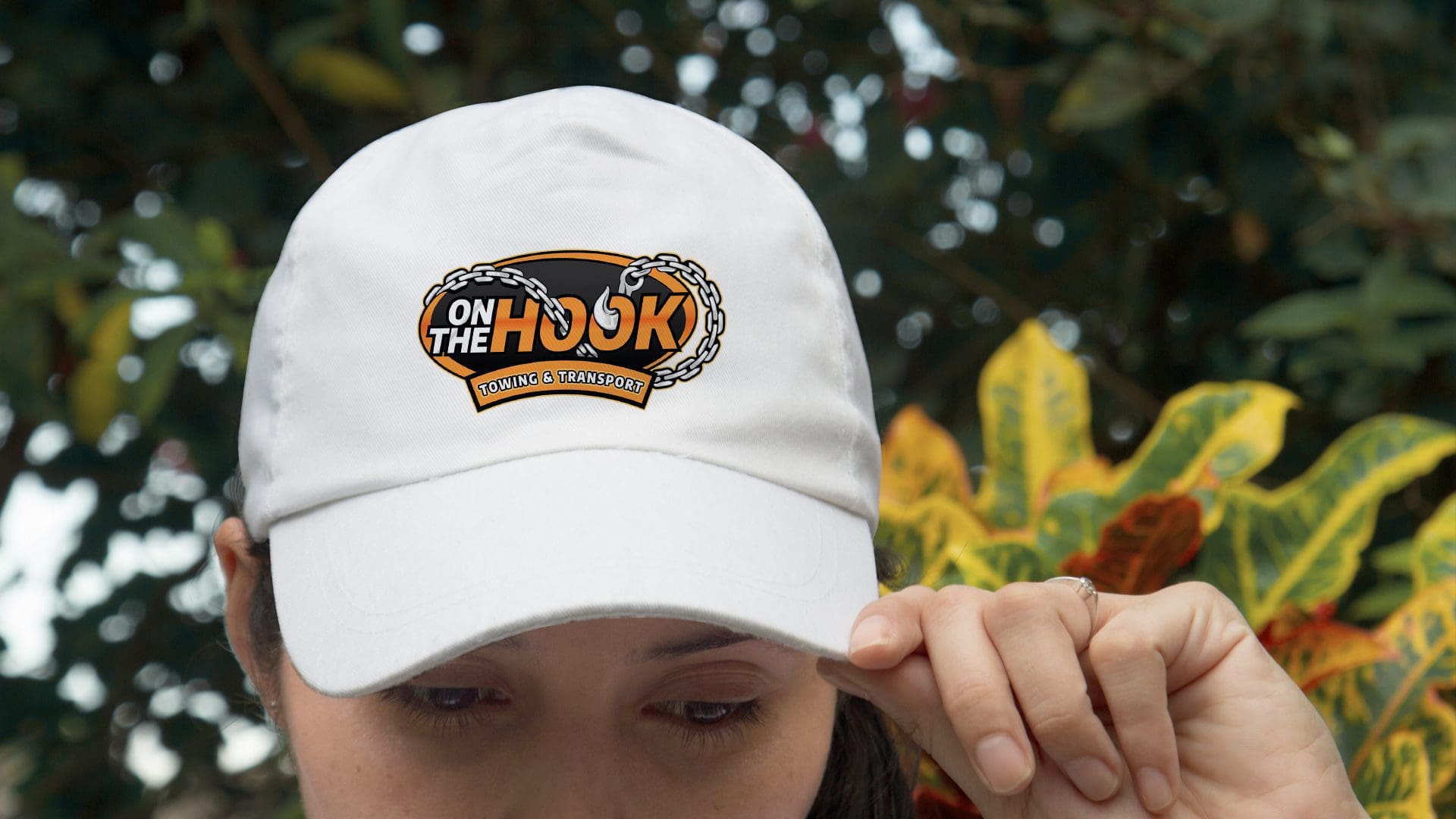 On The Hook Logo Design 7