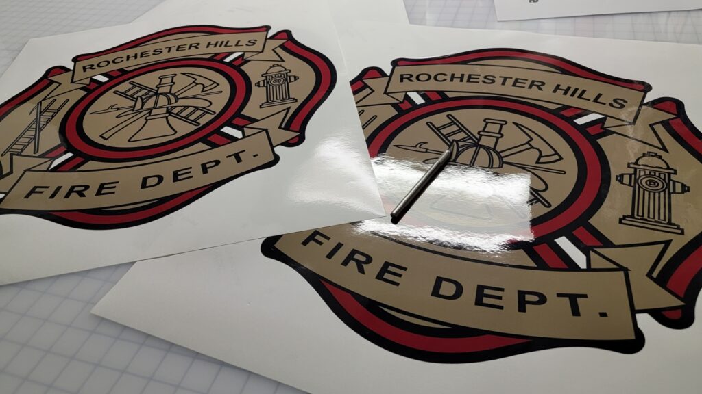 Fire Truck Logo Graphics 1