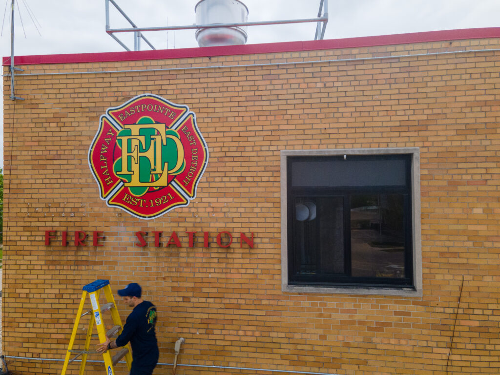 Full Color Building Signage 4