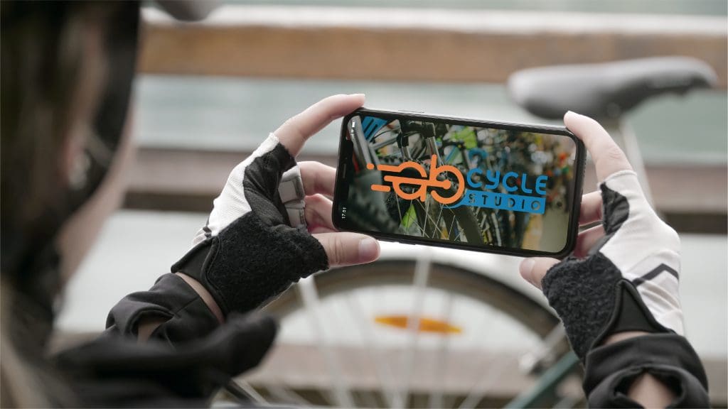 AB Cycle Logo Design 4