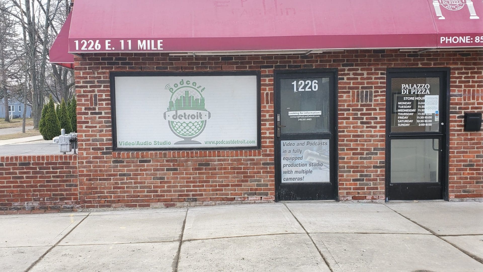 custom perforated window decals