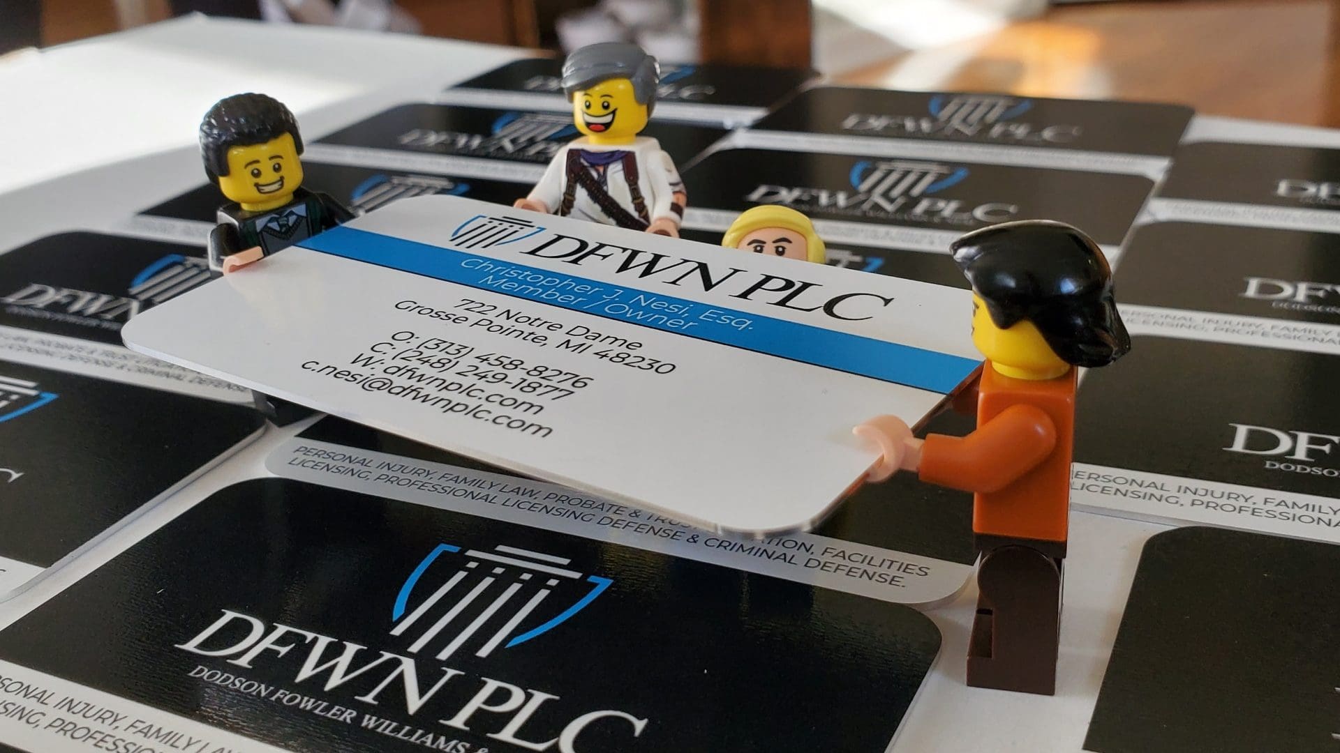 Aluminum Business Cards 5