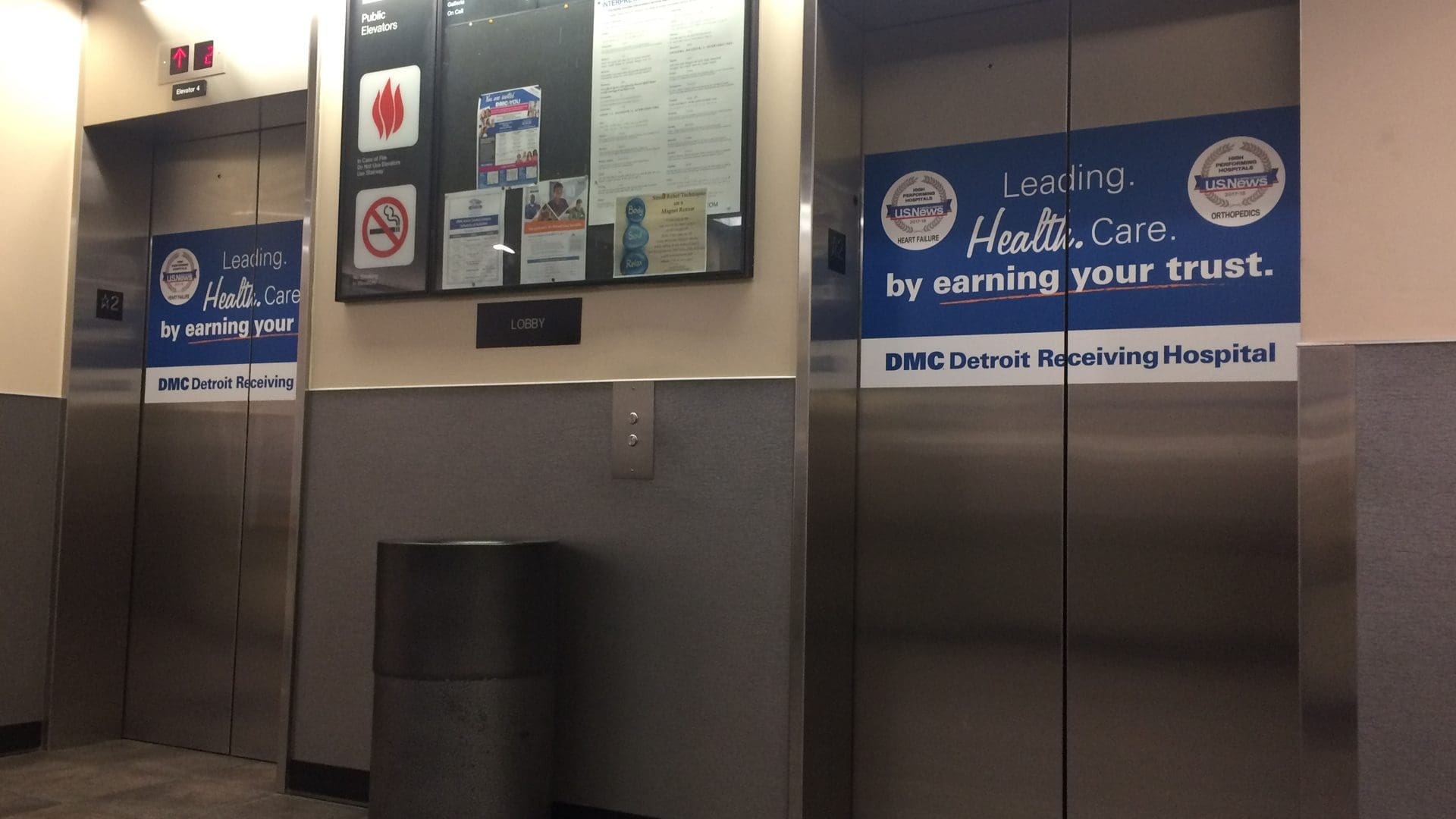 Elevator Vinyl Graphics 2