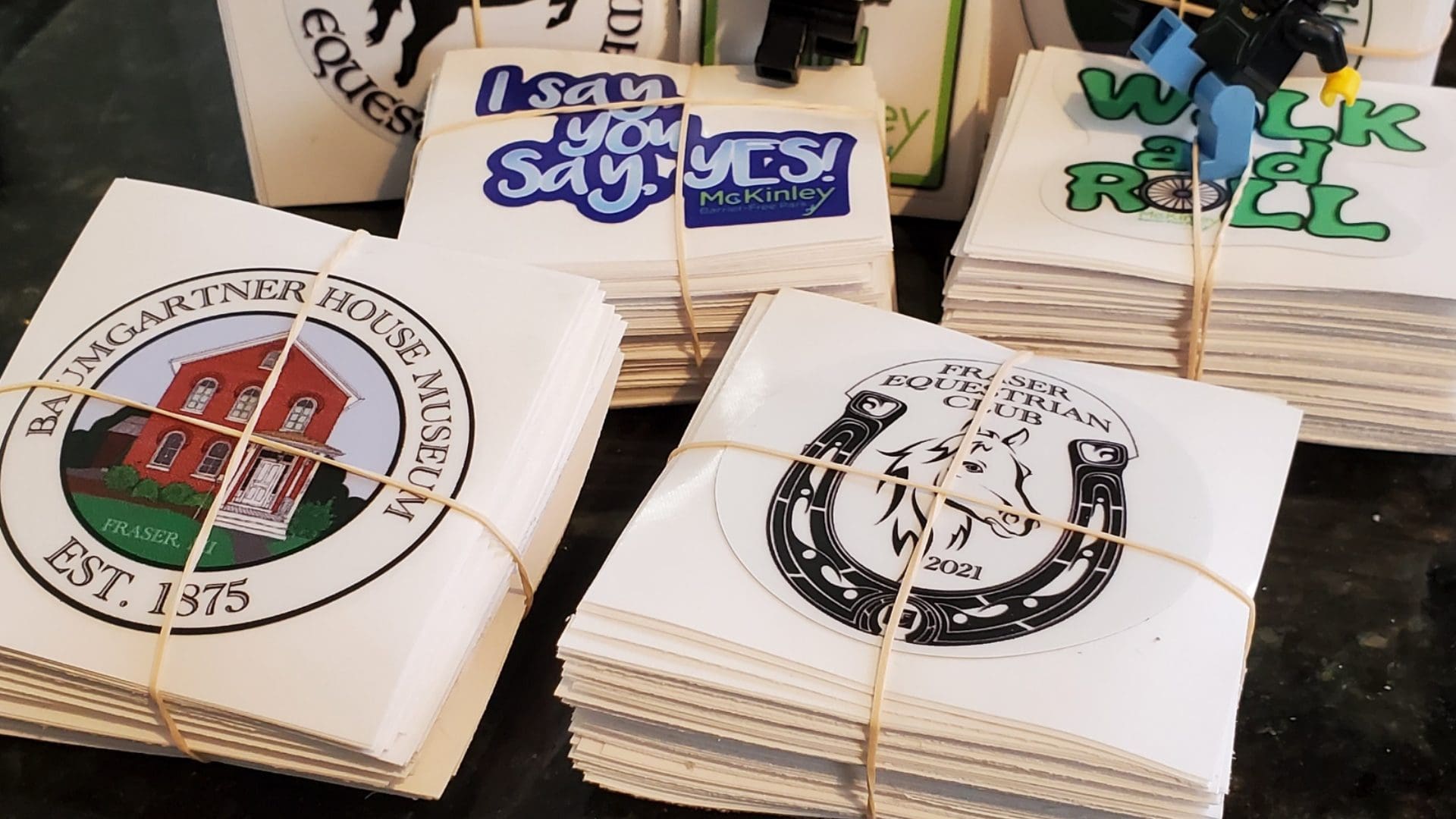 Full Color Logo Stickers 2