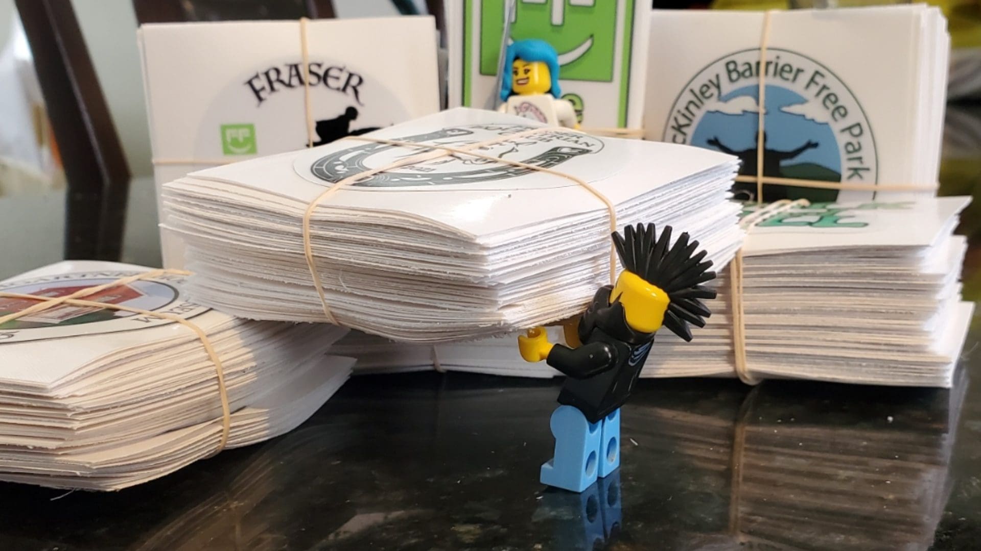 Full Color Logo Stickers 4