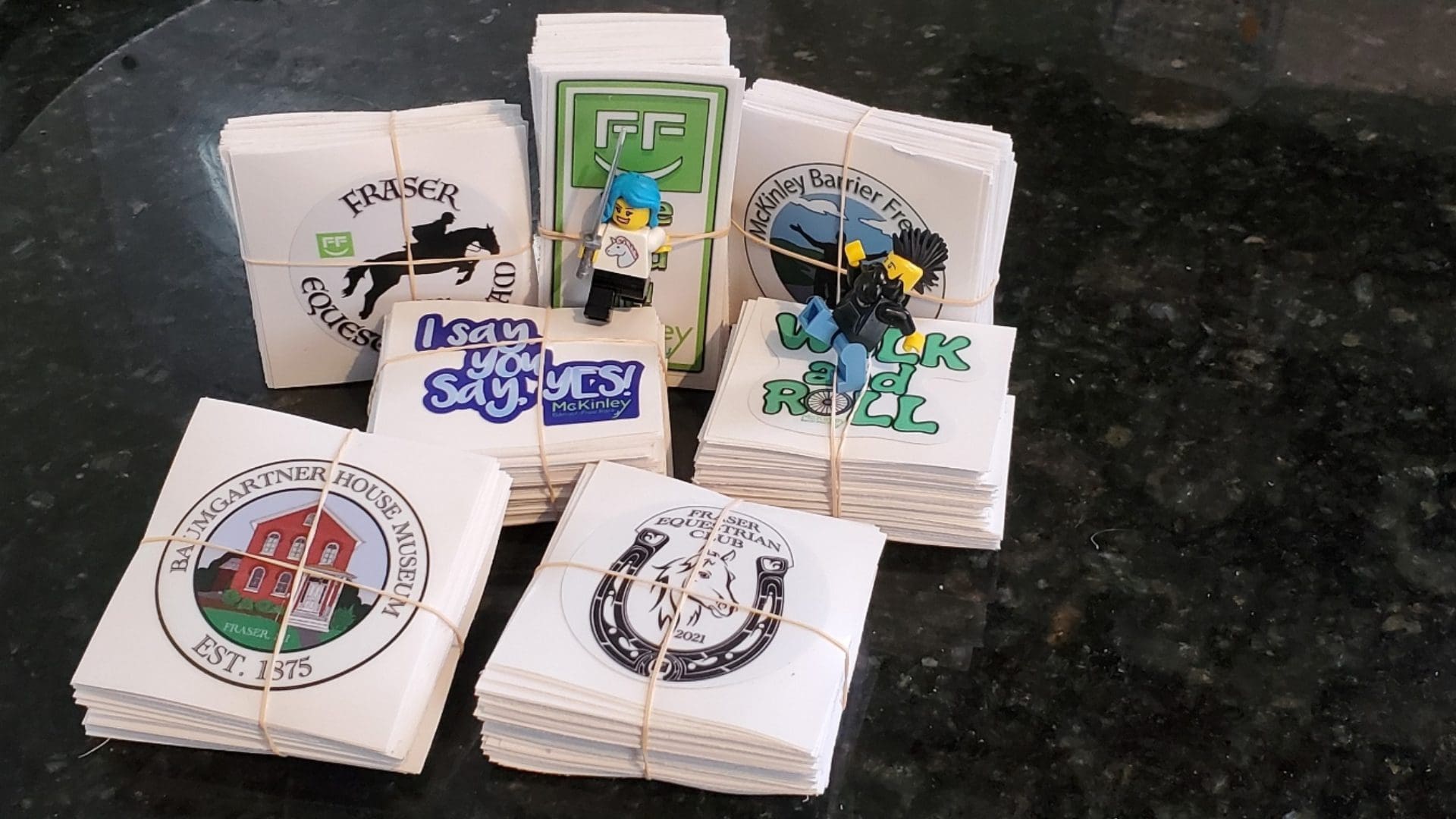 Full Color Logo Stickers 5