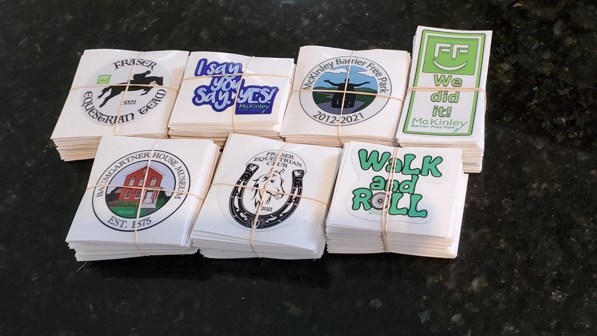 Full Color Logo Stickers 7