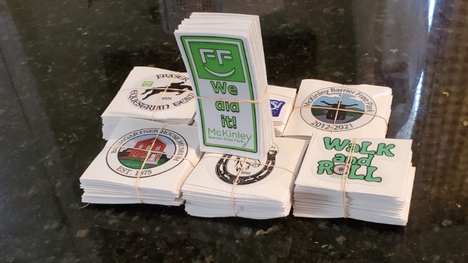 Full Color Logo Stickers 8