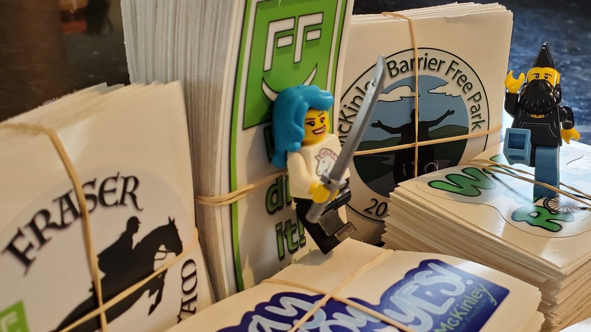 Full Color Logo Stickers