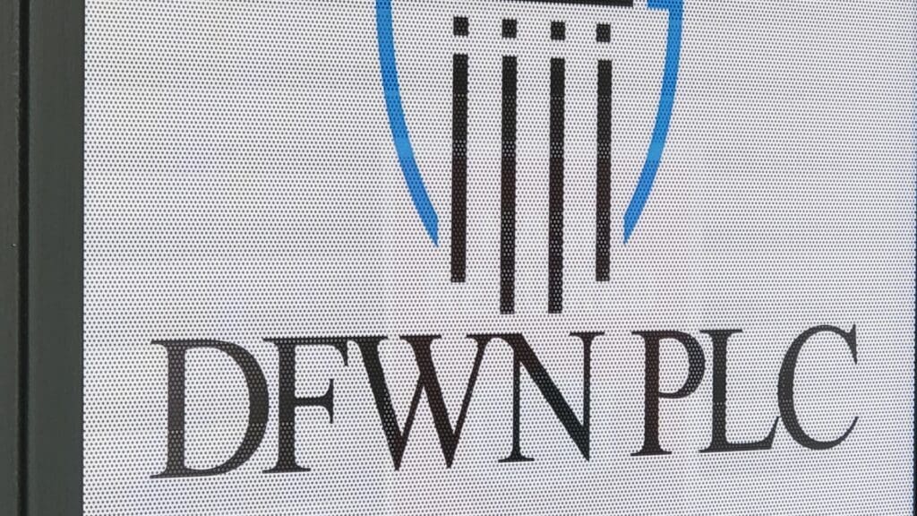 Fusion Marketing Creative Vinyl Window Lettering for Your Business Perf DFWN