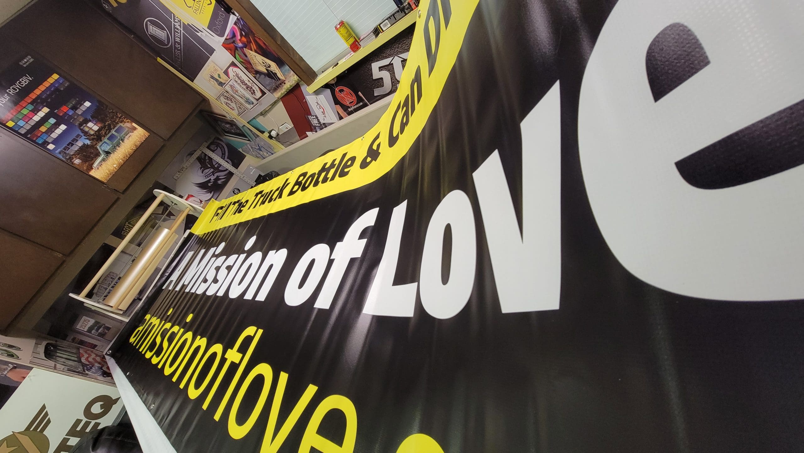 Black and Yellow banner 3