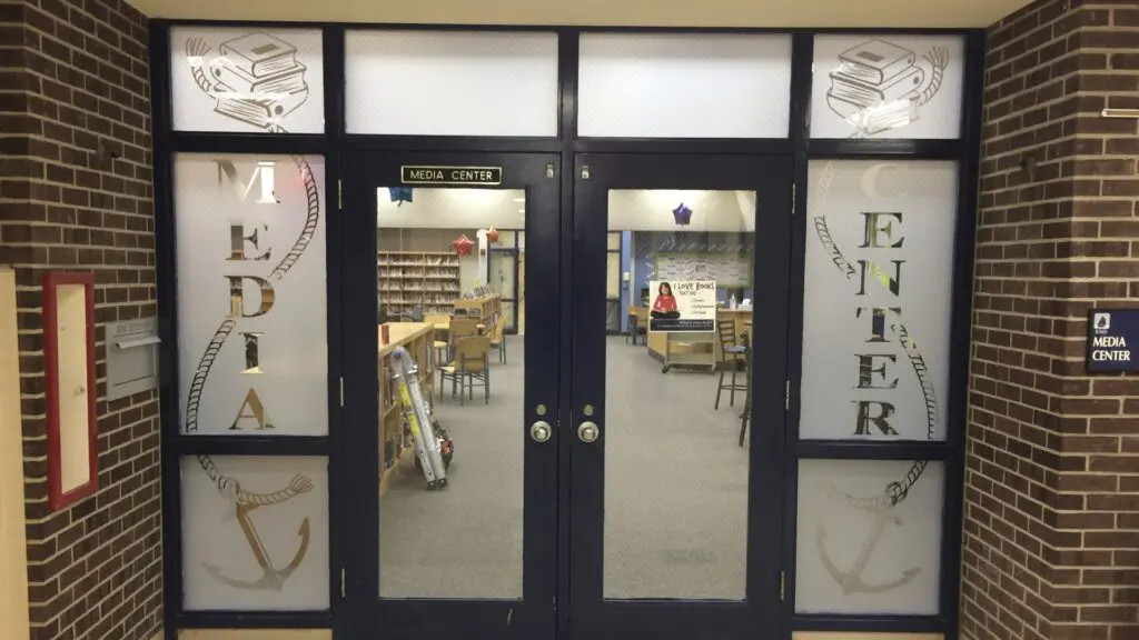 Fusion Marketing Custom Window Decals for Your Business Front Entry