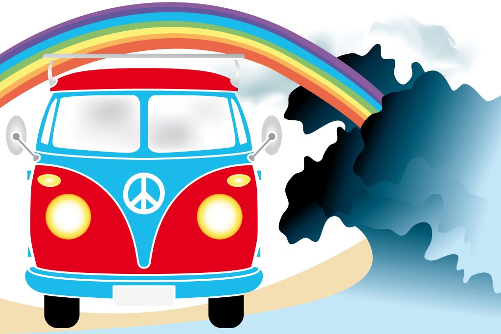 Fusion Marketing Use Vinyl Graphics for Cars to Reimagine Your Car in a Different Era VW