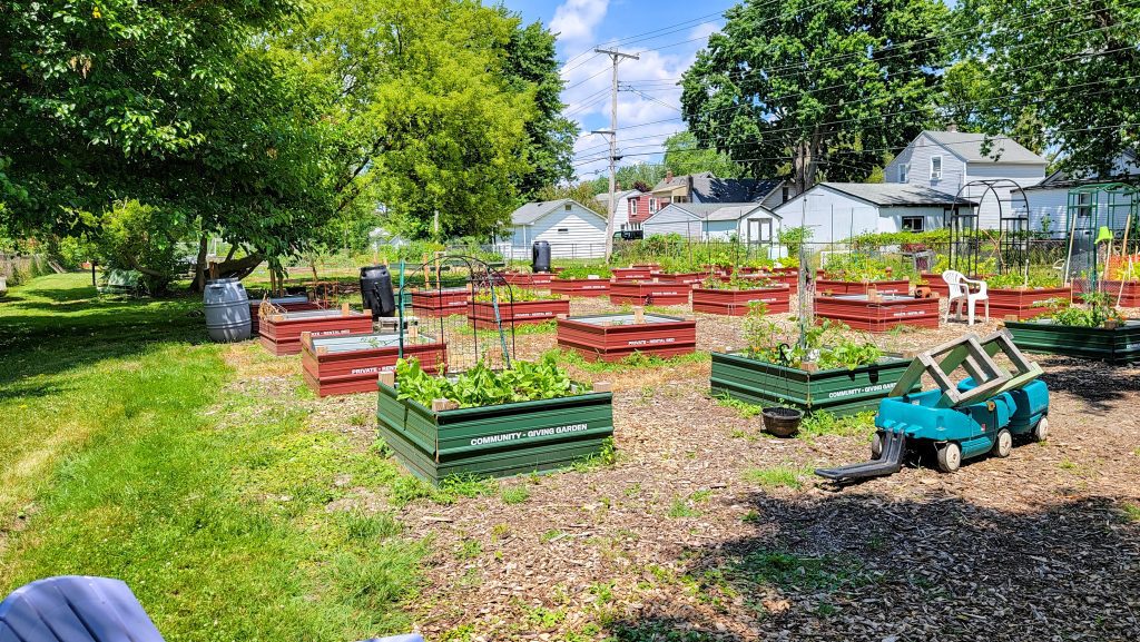 Fusion Marketing Fusion Marketing Donates Flags and Installs a Flagpole at the Eastpointe Community Garden Garden Beds Fusion Marketing Fusion Marketing Donates Flags and Installs a Flagpole at the Eastpointe Community Garden Garden Beds