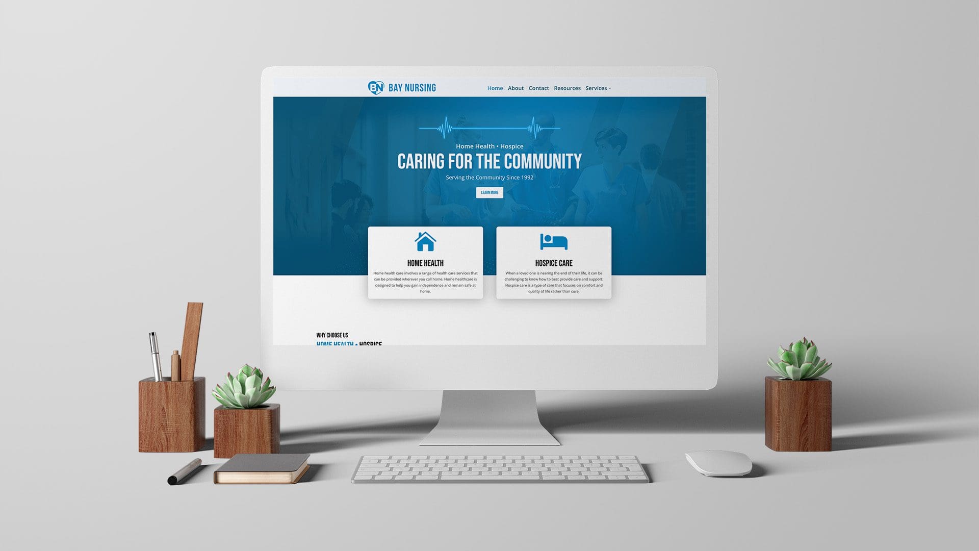 custom hospital website template 1