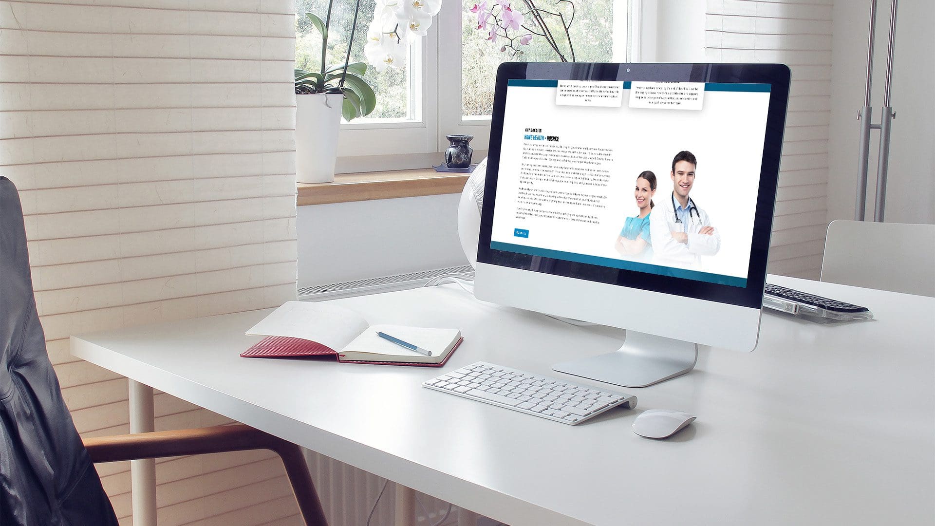 custom hospital website template 2