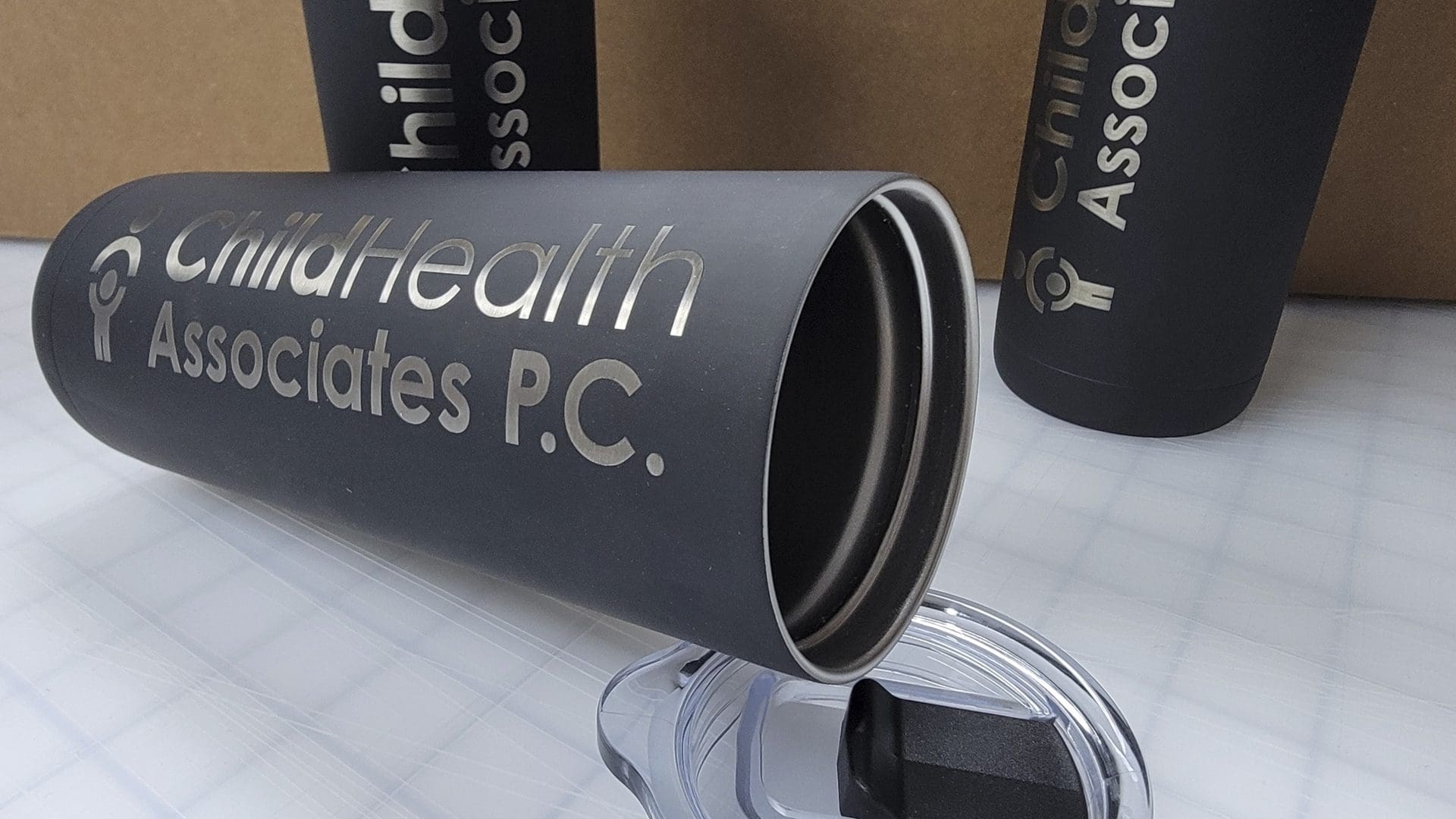 Cup with logo 1 Cup with logo 1