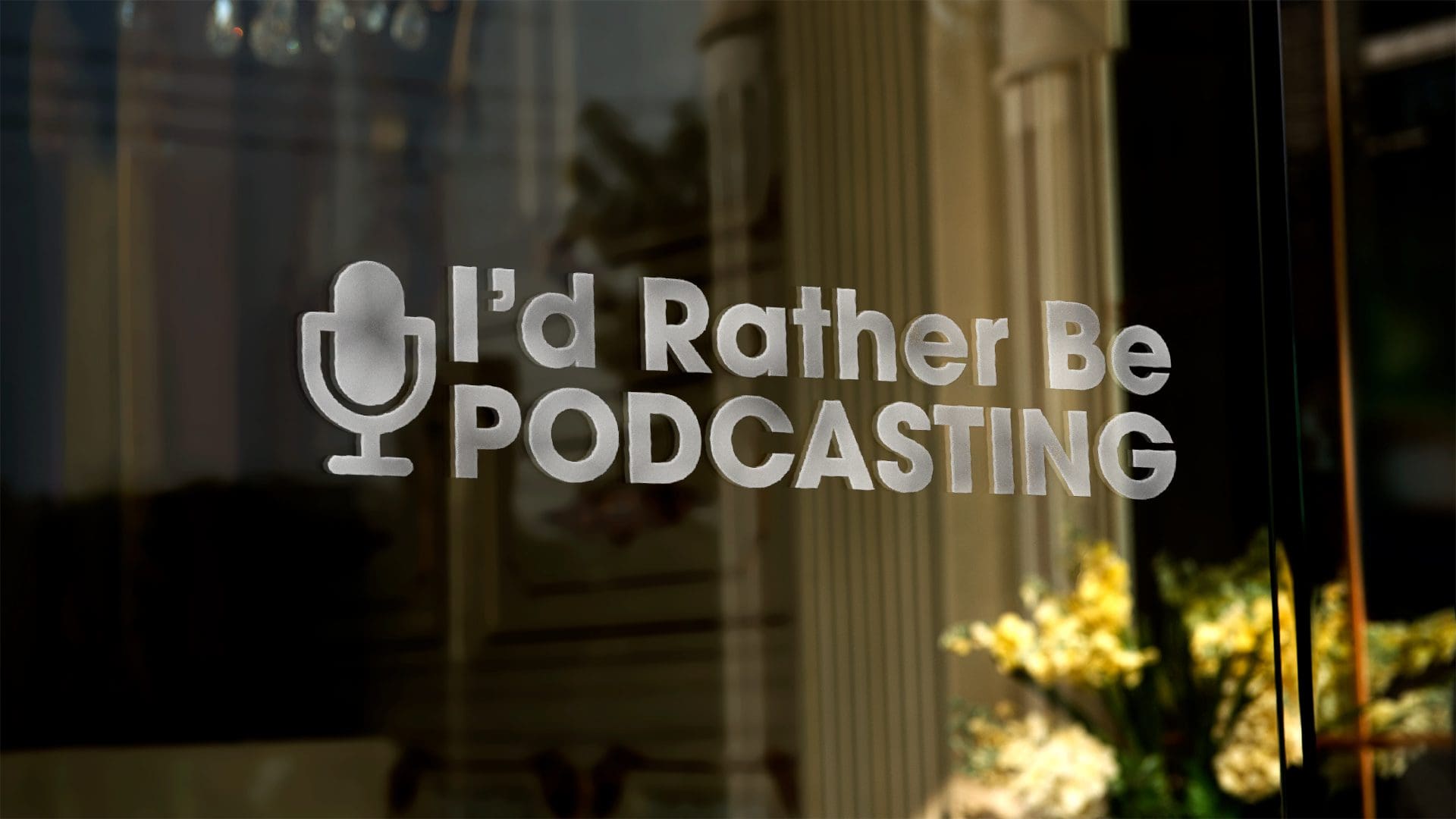 Podcast Vinyl Sticker for car 3 Podcast Vinyl Sticker for car 3