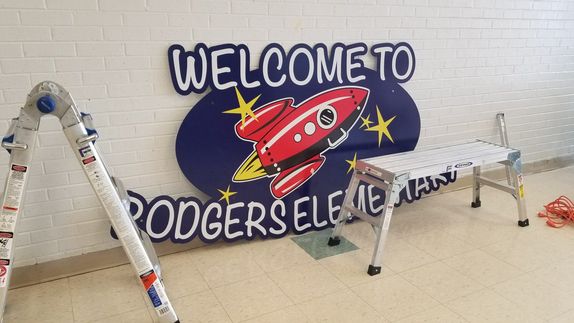 Custom School Logo Signage 1 Custom School Logo Signage 1