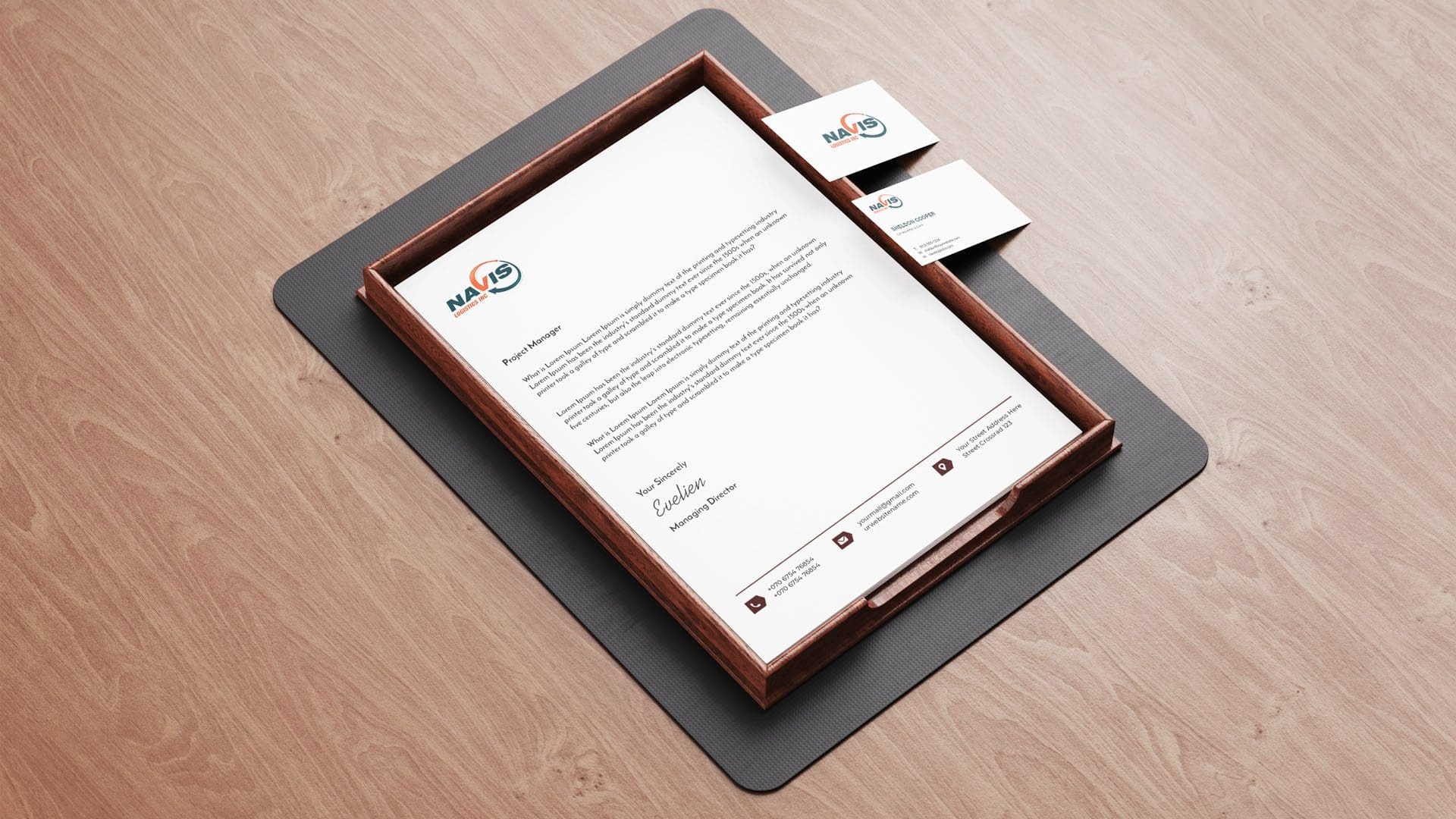 Projects Navis Logistics Inc Logo Design 06