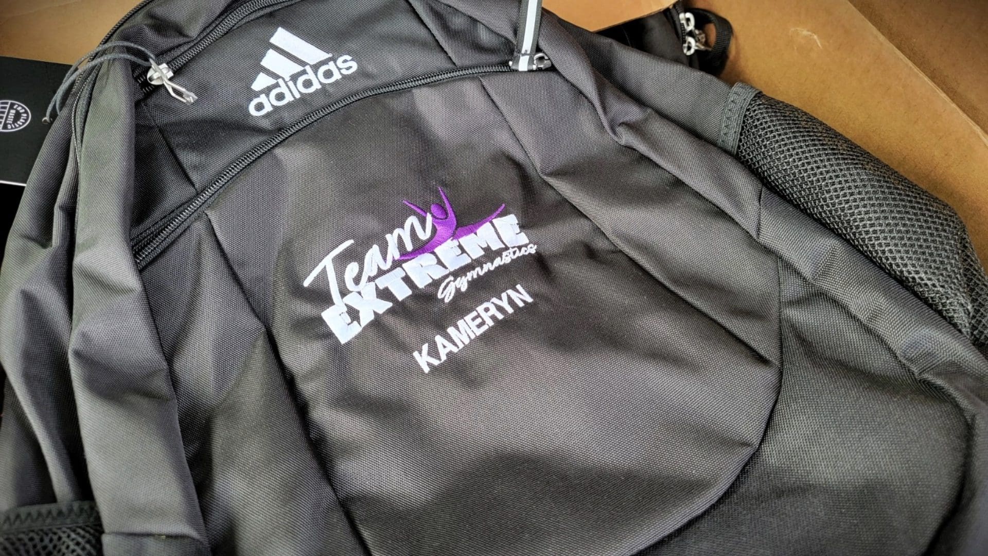 Fusion Marketing Team Extreme Gymnastics Embroidered Adidas Gym Bags 01 Fusion Marketing Team Extreme Gymnastics Embroidered Adidas Gym Bags 01