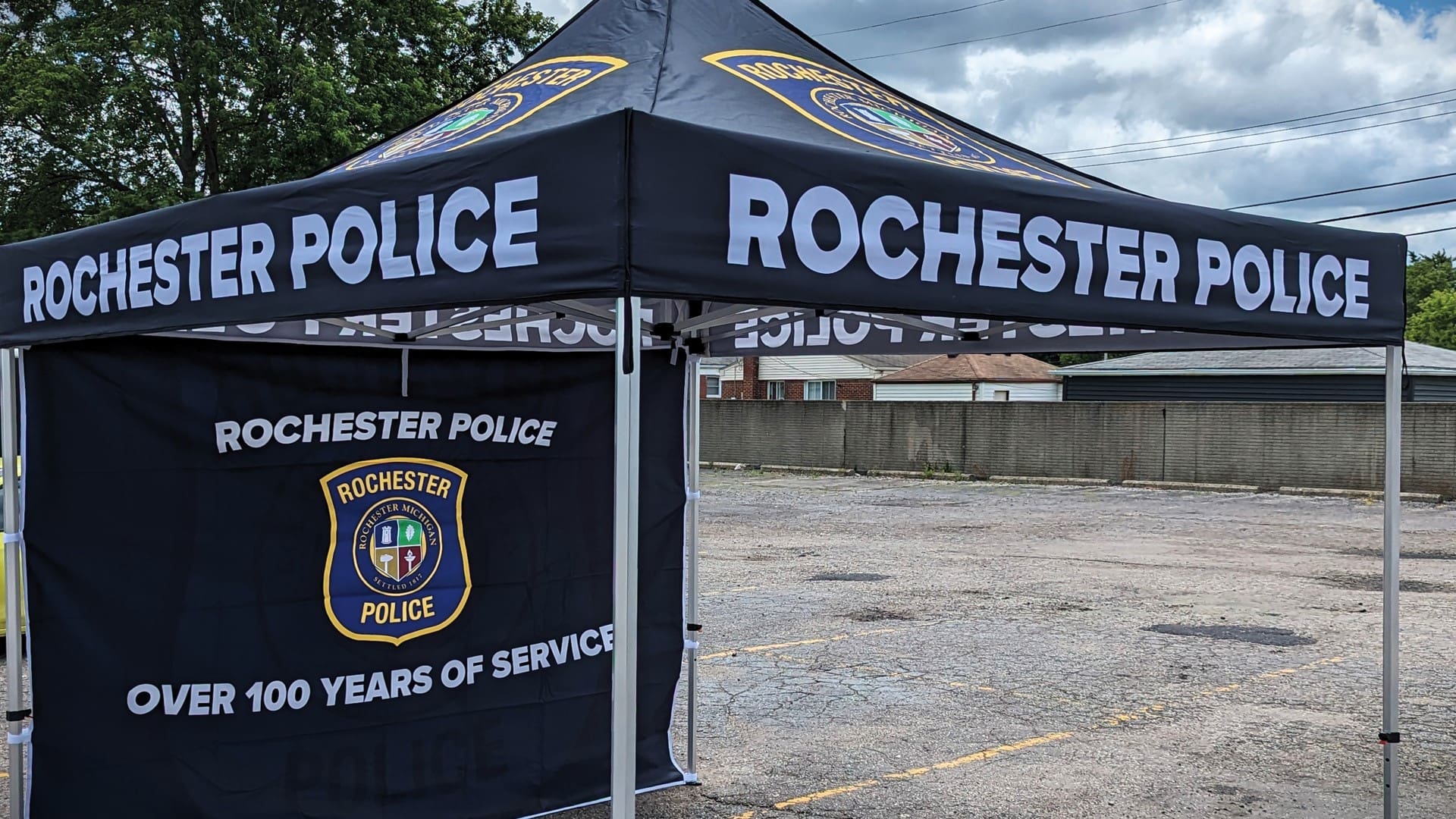 Rochester Police Department Event Tent Project 5 Rochester Police Department Event Tent Project 5
