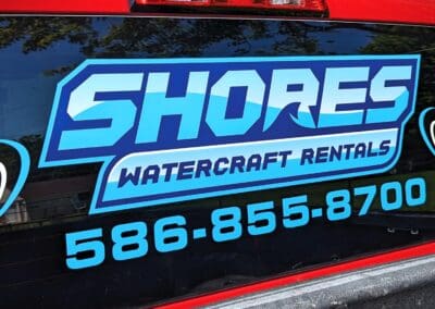 Shores Watercraft Rental – Fleet Graphics