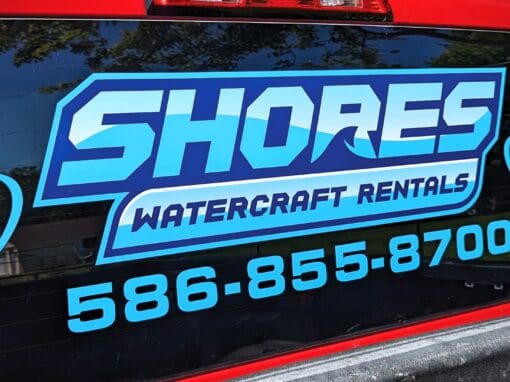 Shores Watercraft Rental – Fleet Graphics